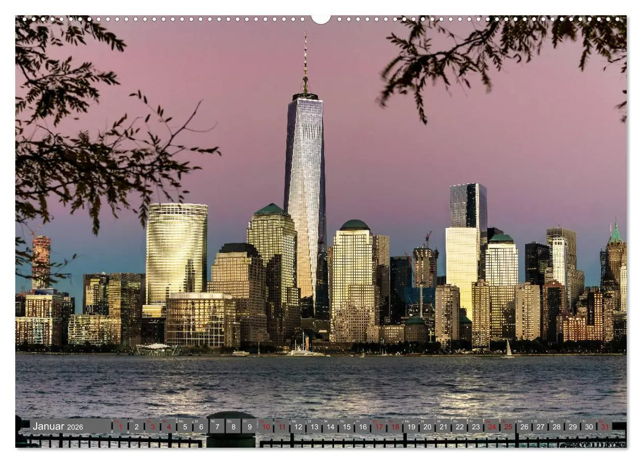 Bild: 9783457938959 | New York City Vibes (Wandkalender 2026 DIN A2 quer), CALVENDO...
