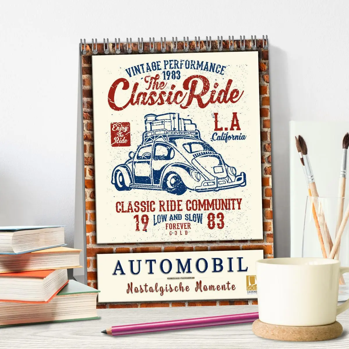 Bild: 9783516408959 | Automobil - nostalgische Momente (Tischkalender 2026 DIN A5 hoch),...