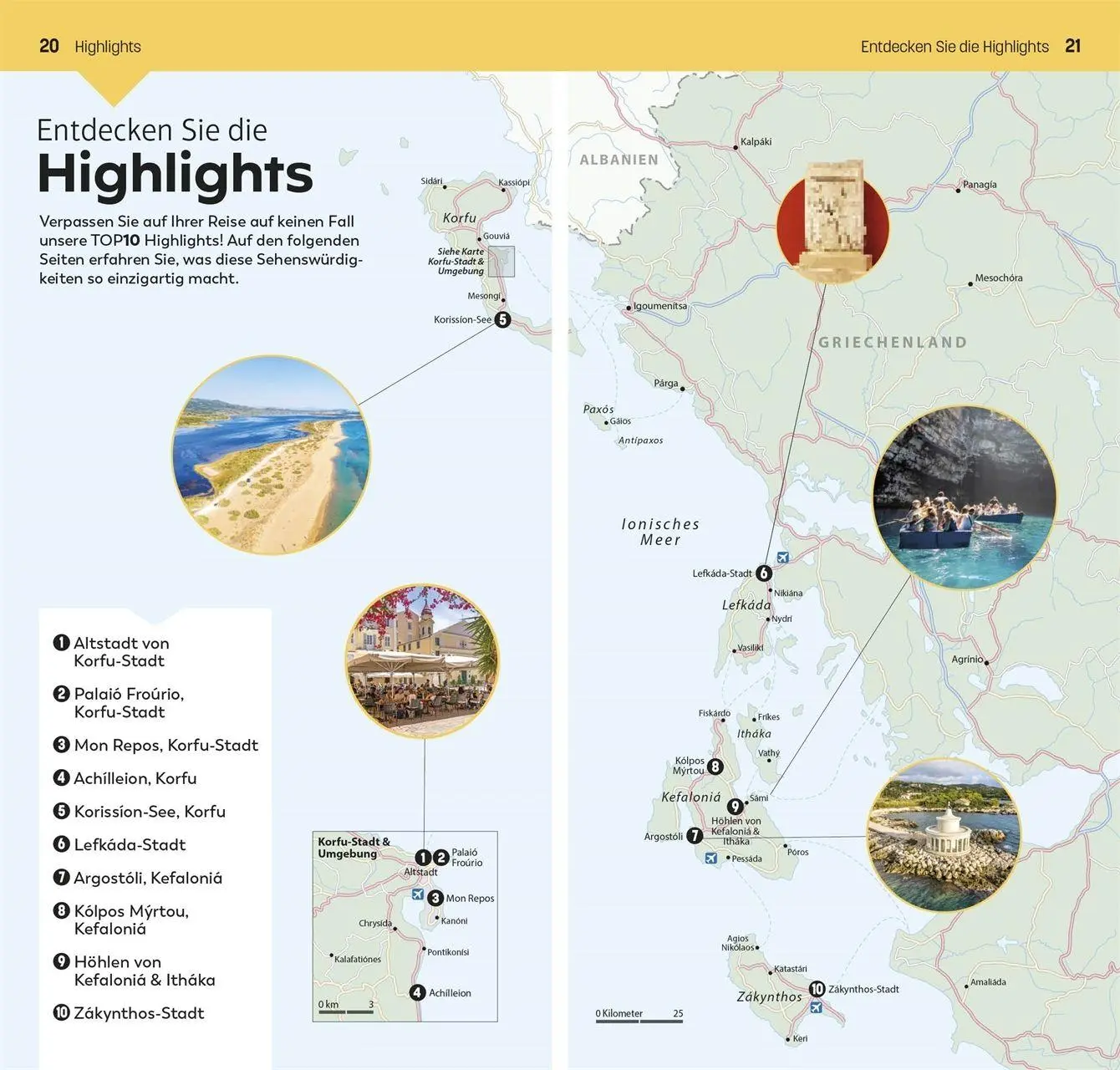 Bild: 9783734208959 | TOP10 Reiseführer Korfu &amp; Ionische Inseln | DK Verlag - Reise | Buch