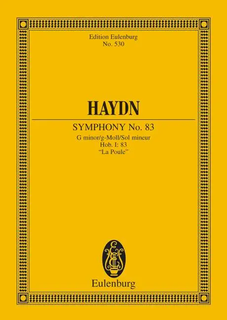 Cover: 9783795768959 | Symphony No. 83 In G Minor 'La Poule' Hob. I | Joseph Haydn | Deutsch