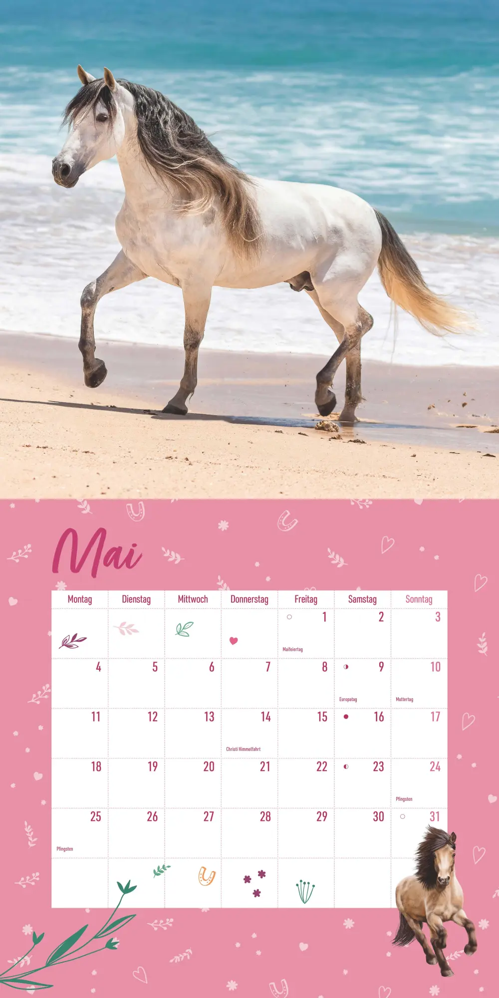 Bild: 4069095009059 | Pferdefreunde 2026 - Broschürenkalender - Kinder-Kalender - Format...