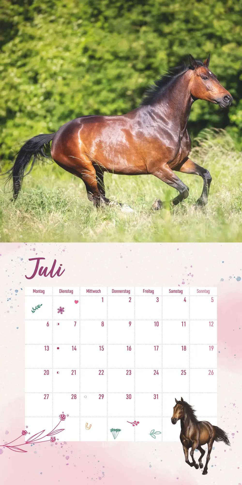 Bild: 4069095009059 | Pferdefreunde 2026 - Broschürenkalender - Kinder-Kalender - Format...