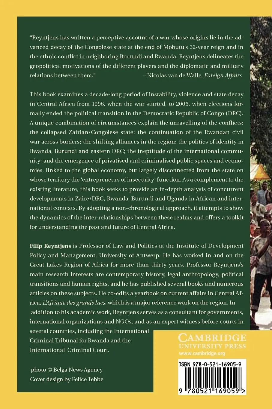 Rückseite: 9780521169059 | The Great African War | Congo and Regional Geopolitics, 1996 2006