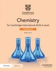 Cover: 9781108859059 | Cambridge International as &amp; a Level Chemistry Workbook with...
