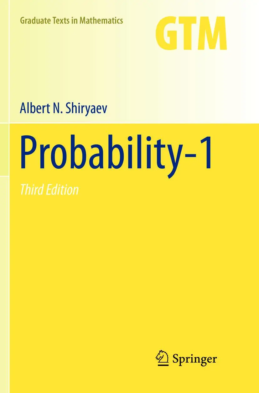 Cover: 9781493979059 | Probability-1 | Albert N. Shiryaev | Taschenbuch | xvii | Englisch