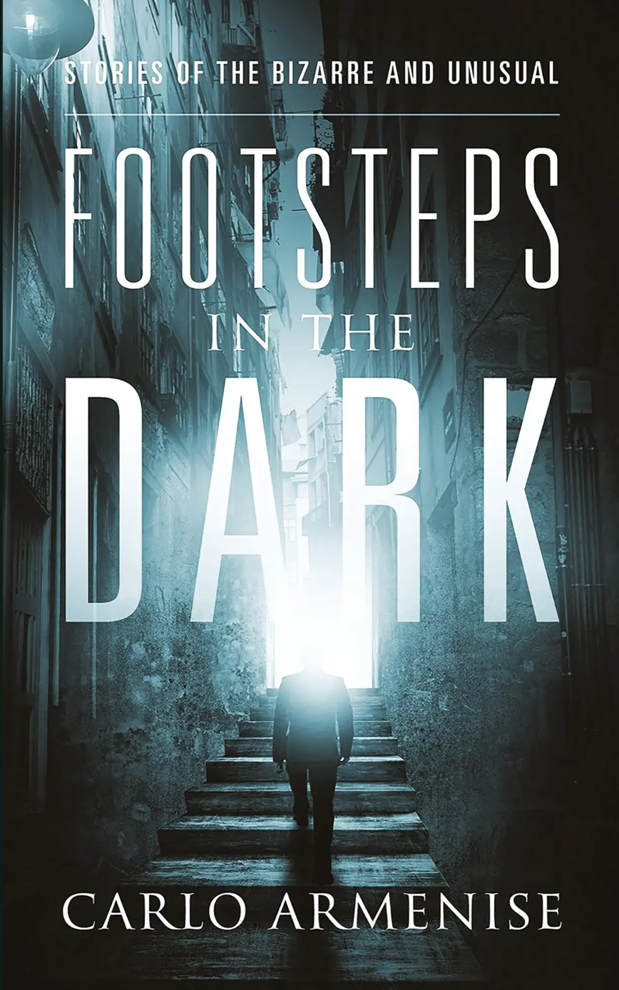Cover: 9781962859059 | Footsteps in the Dark | Stories of the Bizarre and Unusual | Armenise