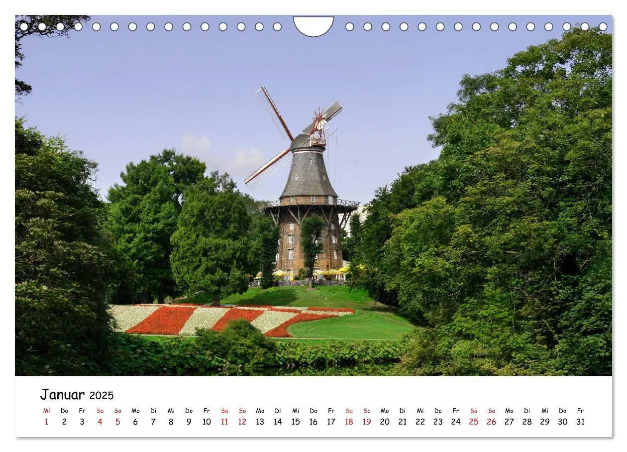 Bild: 9783435289059 | Bremen - Die Hansestadt an der Weser (Wandkalender 2025 DIN A4...