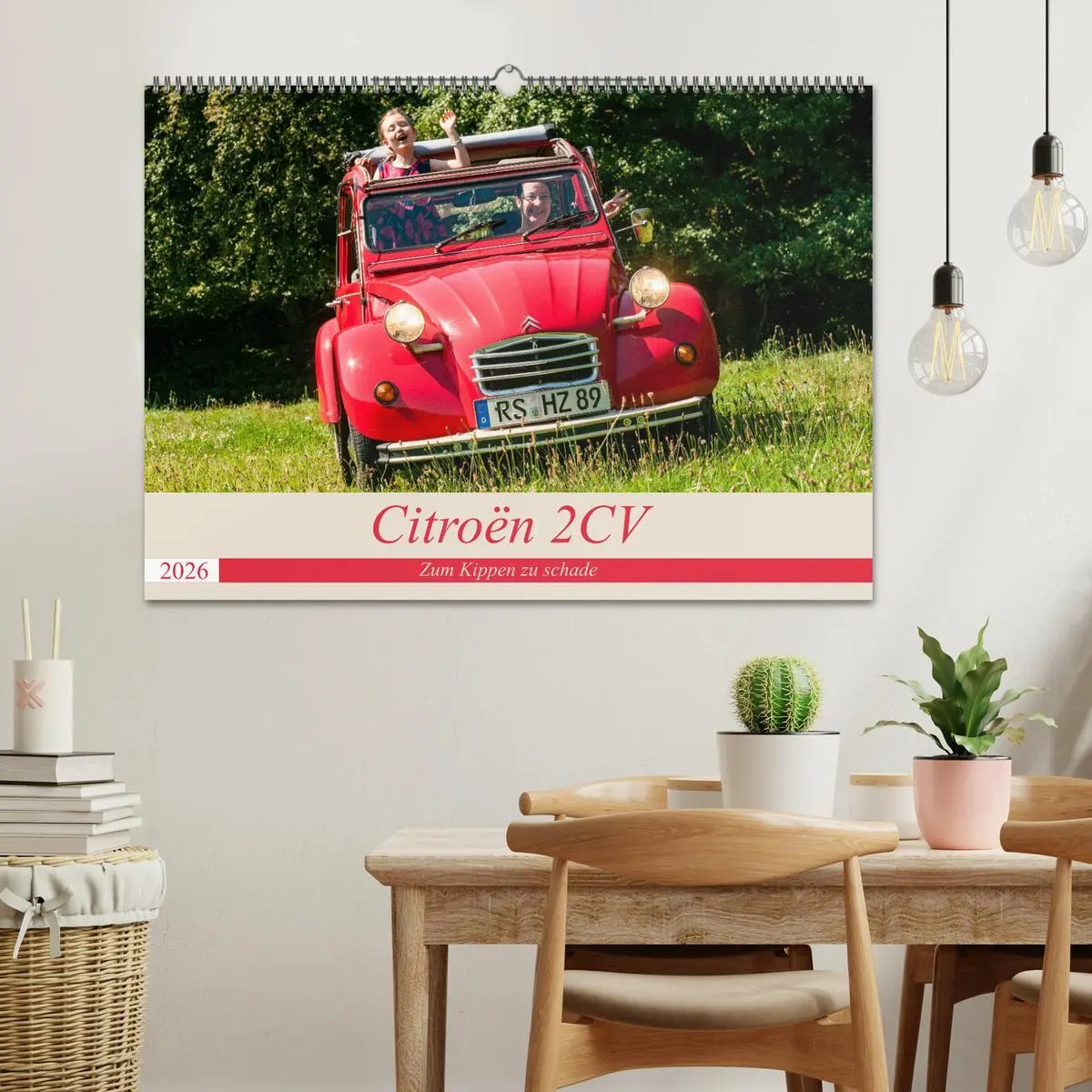 Bild: 9783457759059 | Citroën 2 CV - Zum Kippen zu schade (Wandkalender 2026 DIN A2...