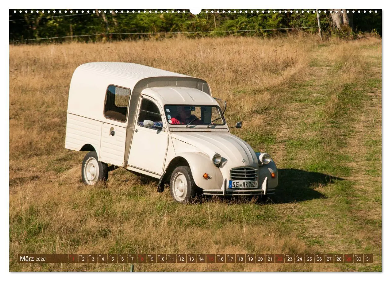 Bild: 9783457759059 | Citroën 2 CV - Zum Kippen zu schade (Wandkalender 2026 DIN A2...