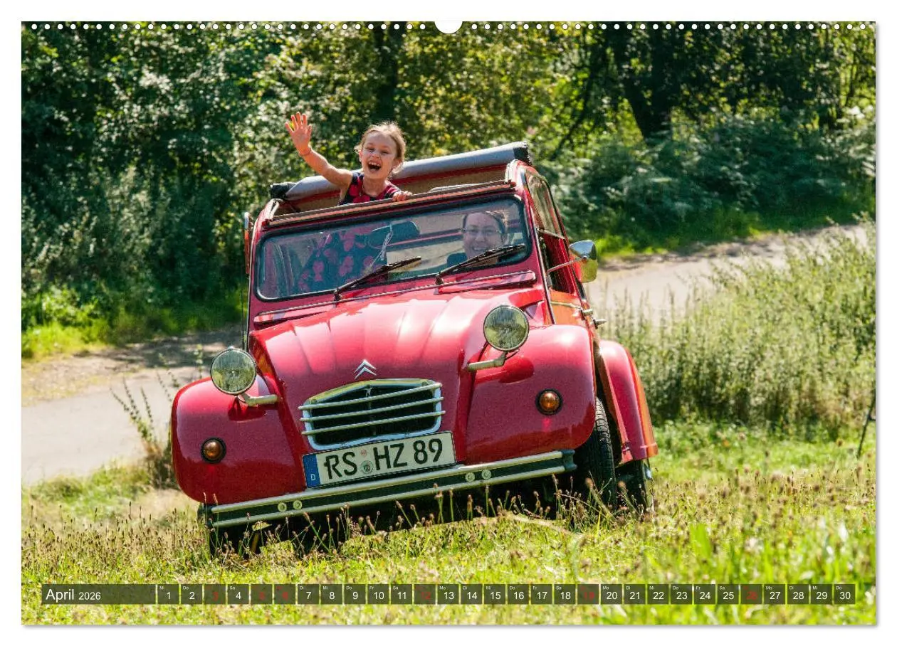 Bild: 9783457759059 | Citroën 2 CV - Zum Kippen zu schade (Wandkalender 2026 DIN A2...