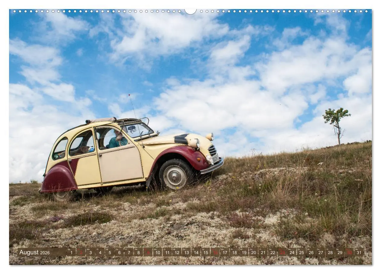Bild: 9783457759059 | Citroën 2 CV - Zum Kippen zu schade (Wandkalender 2026 DIN A2...