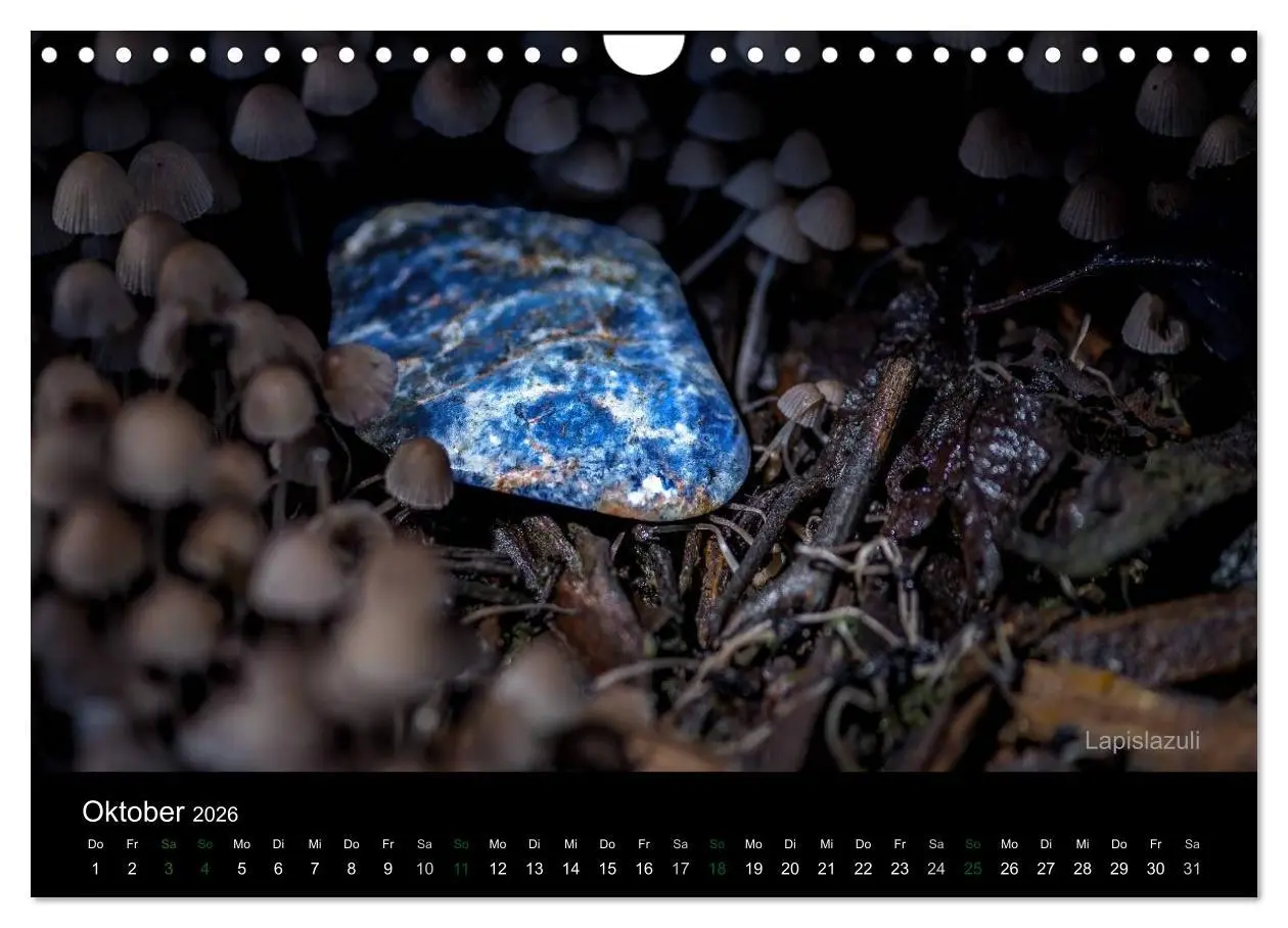 Bild: 9783516089059 | Edelsteine. Wunder der Natur (Wandkalender 2026 DIN A4 quer),...