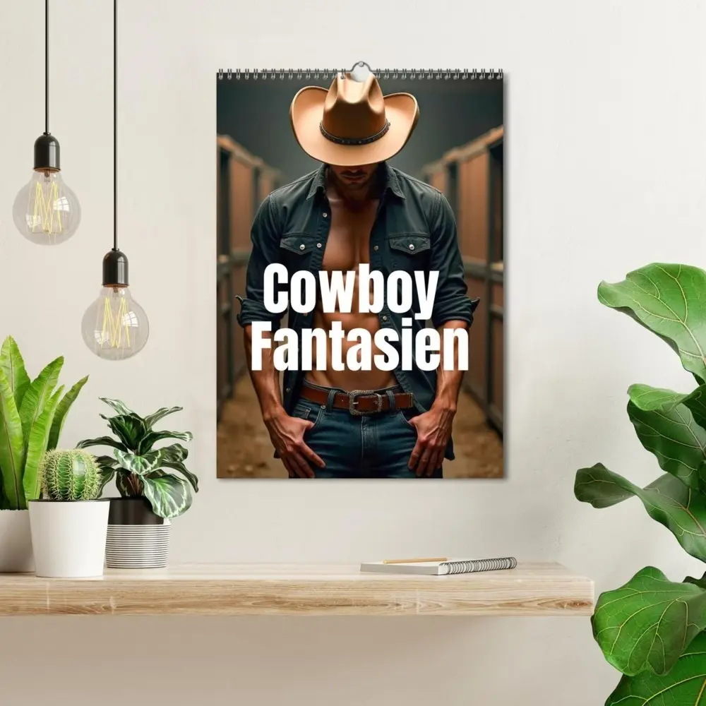Bild: 9783516609059 | Cowboy Fantasien (Wandkalender 2026 DIN A3 hoch), CALVENDO...