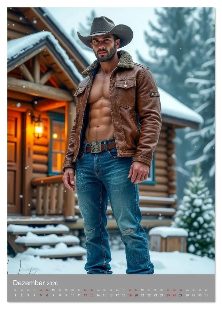 Bild: 9783516609059 | Cowboy Fantasien (Wandkalender 2026 DIN A3 hoch), CALVENDO...