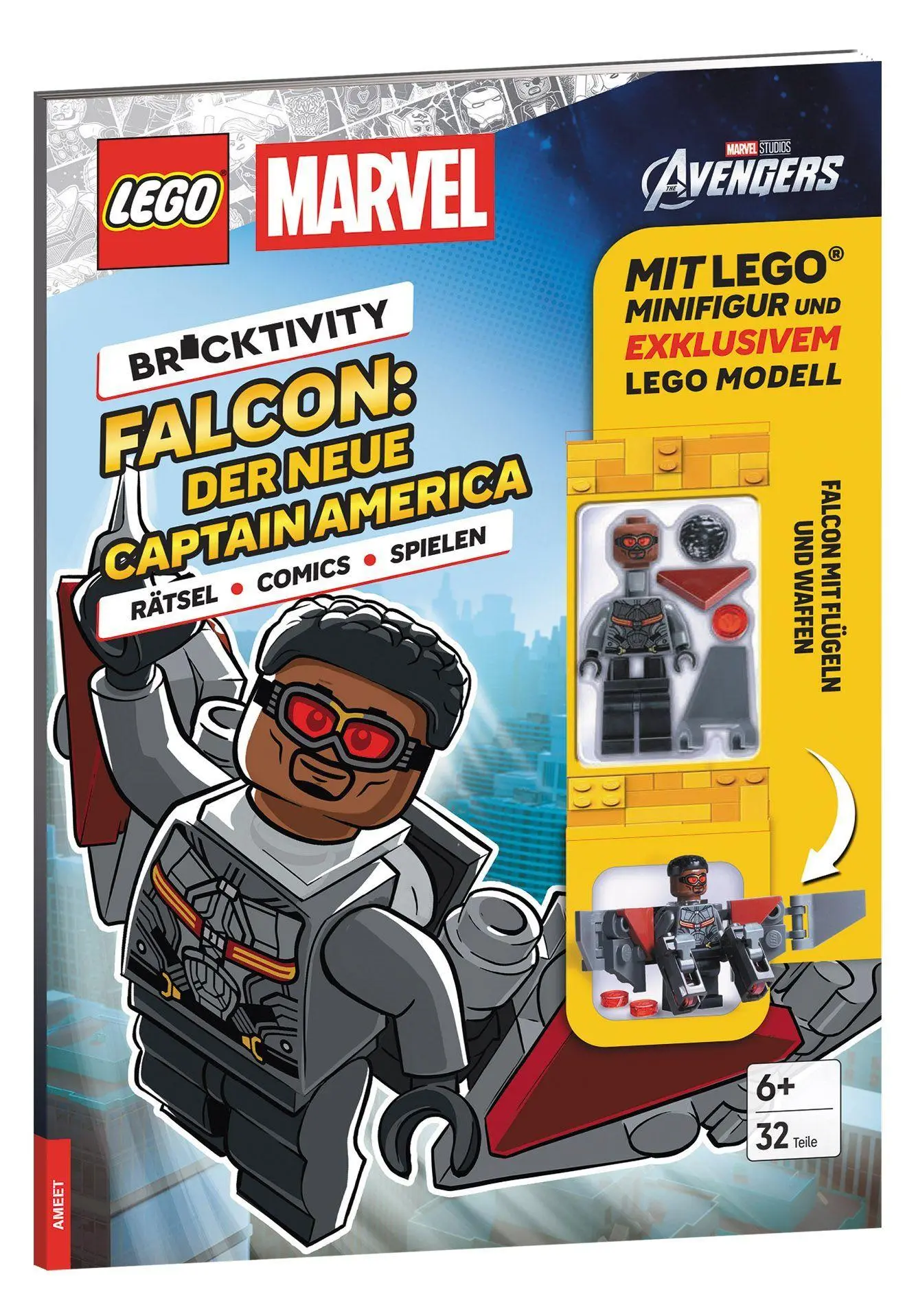 Cover: 9788325349059 | LEGO® MARVEL - Falcon: Der neue Captain America | Taschenbuch | 32 S.