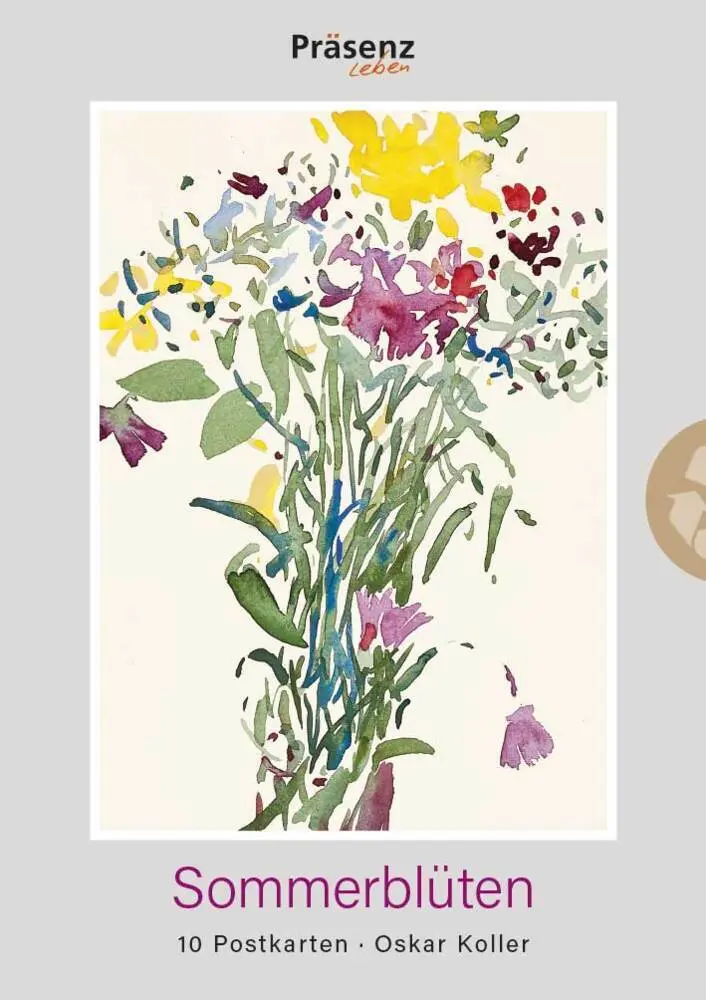 Cover: 4260661769159 | Sommerblüten | 10 Postkarten in Banderole aus Recycling-Papier | Buch