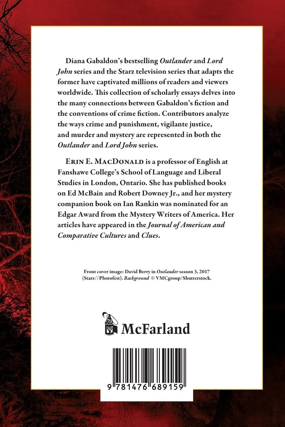 Rückseite: 9781476689159 | Outlander and Lord John as Crime Fiction | Erin E. MacDonald | Buch