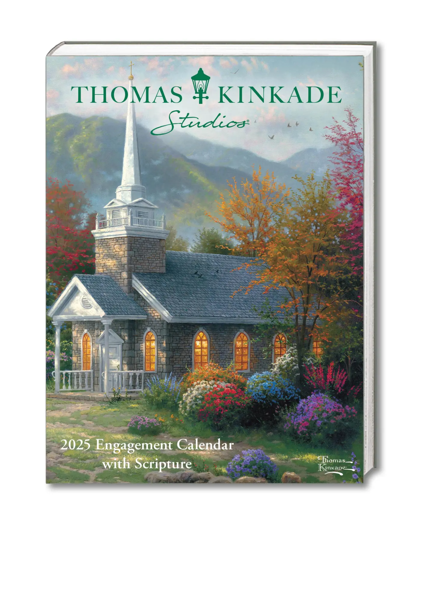 Cover: 9781524889159 | Thomas Kinkade Studios 12-Month 2025 Monthly/Weekly Engagement...