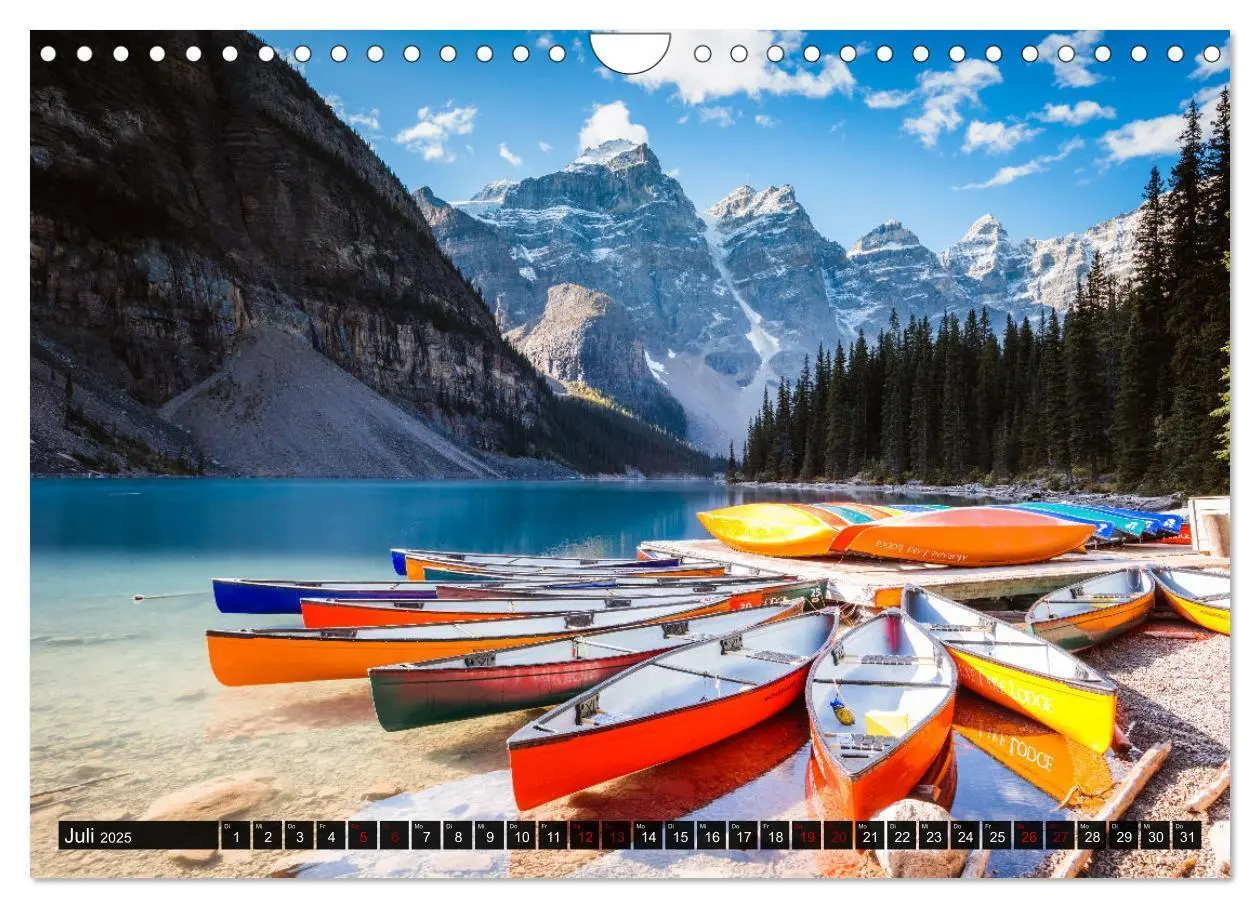 Bild: 9783435039159 | Kanada - Abenteuer in den Nationalparks (Wandkalender 2025 DIN A4...
