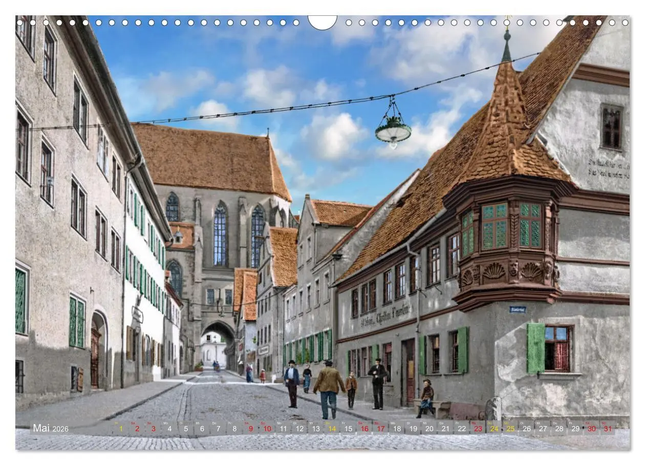 Bild: 9783457819159 | Rothenburg ob der Tauber um das Jahr 1900 - Fotos neu koloriert...
