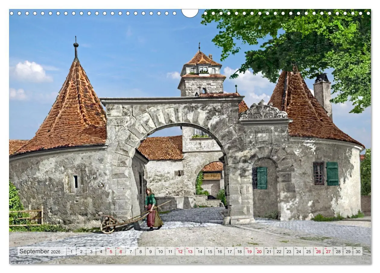 Bild: 9783457819159 | Rothenburg ob der Tauber um das Jahr 1900 - Fotos neu koloriert...