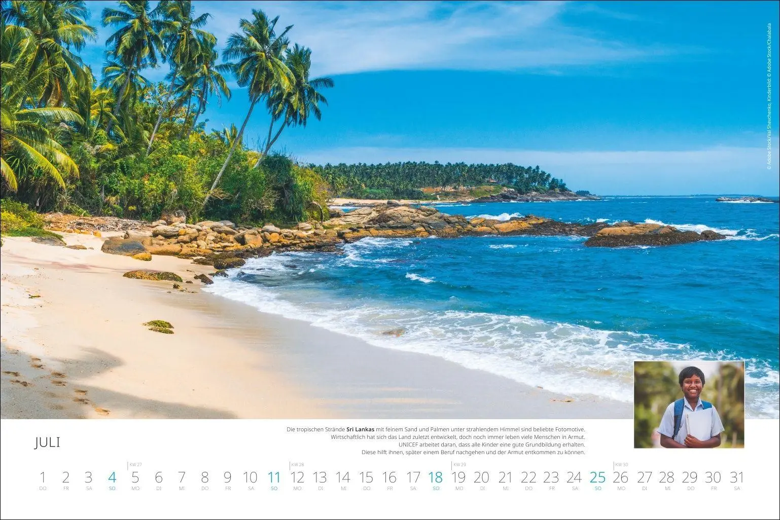 Bild: 9783756419159 | Unicef Posterkalender 2027 | Kalender | 14 S. | Deutsch | 2027 | Heye