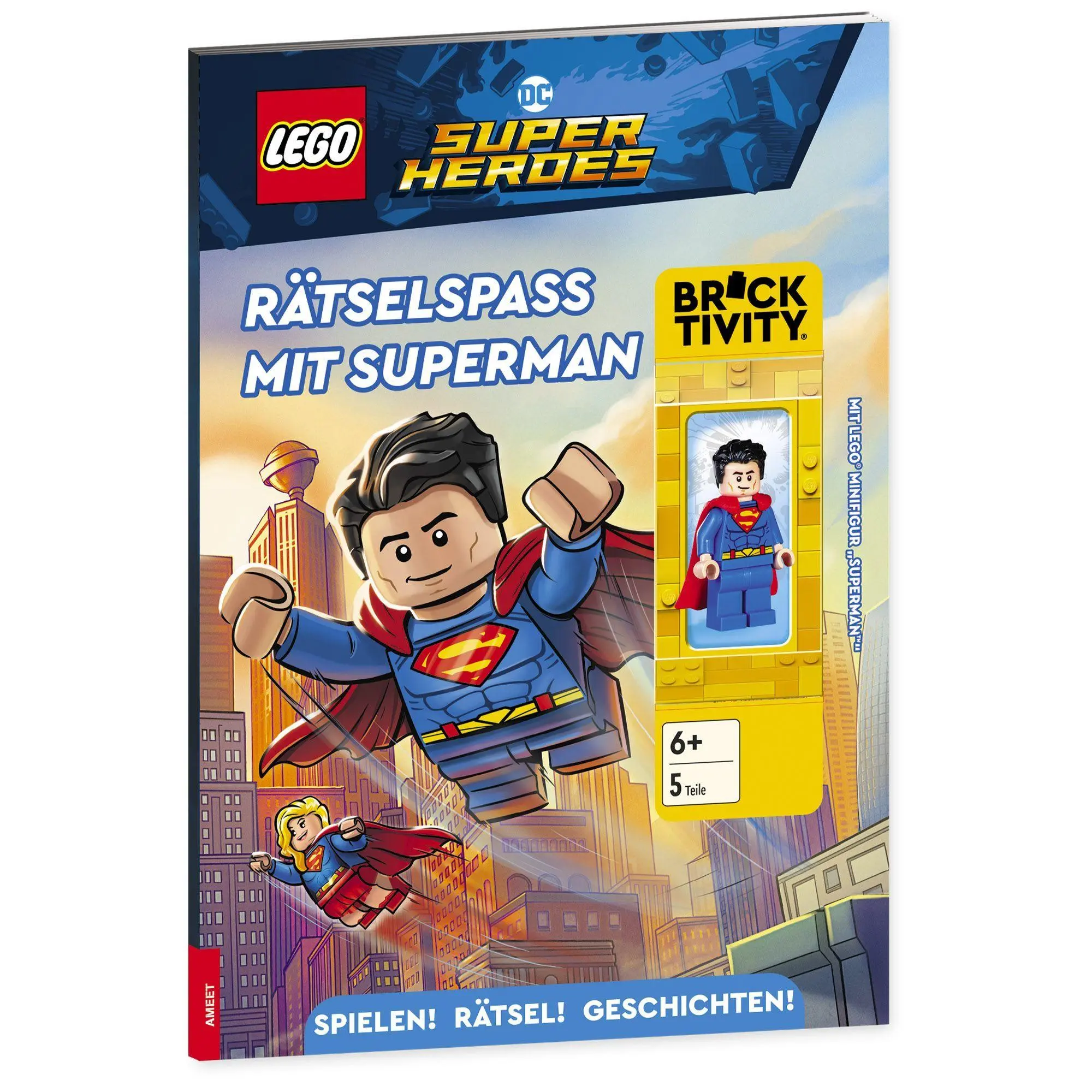 Cover: 9783960809159 | LEGO® DC Superheroes - Rätselspaß mit Superman | Taschenbuch | 32 S.