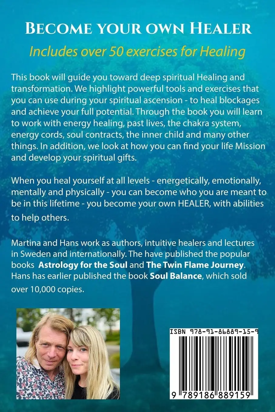 Rückseite: 9789186889159 | Become your Own Healer | A Guide for old Souls and Starseeds | Buch