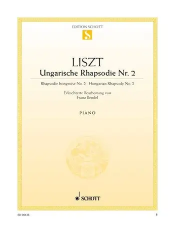 Cover: 9790001089159 | Ungarische Rhapsodie 02 | Franz Liszt | Buch | Schott Music