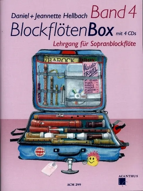 BlockflötenBox m 3 Audio-CDsBd4 - Daniel Hellbach Jeannette Hellbach Geheftet
