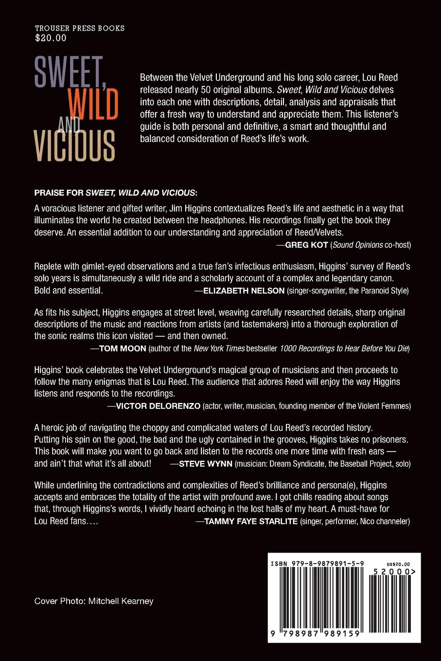 Rückseite: 9798987989159 | Sweet, Wild and Vicious | Jim Higgins | Taschenbuch | Englisch | 2024