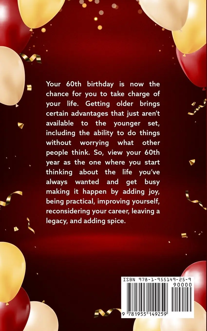 Rückseite: 9781955149259 | 60 Things to Do When You Turn 60 Years Old | Elaine Benton | Buch