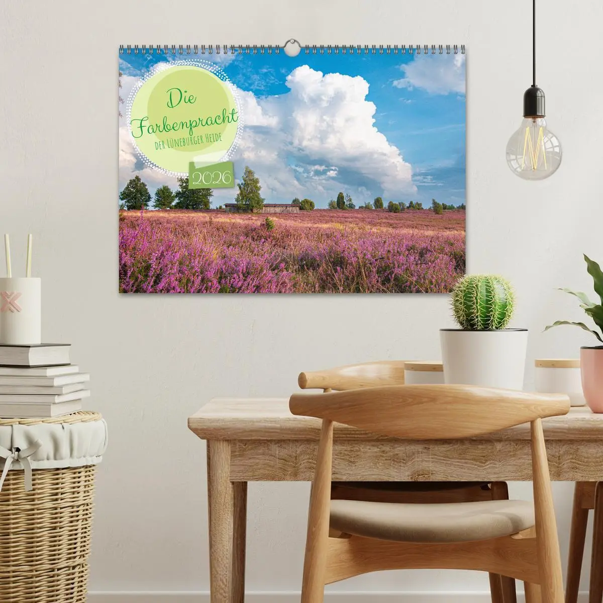 Bild: 9783457599259 | Die Farbenpracht der Lüneburger Heide (Wandkalender 2026 DIN A3...