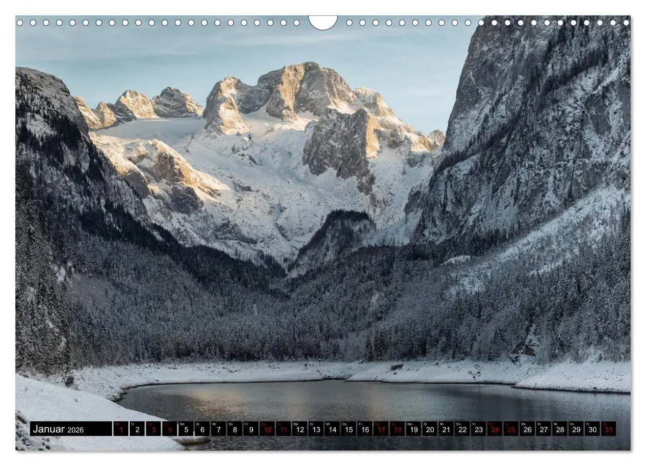 Bild: 9783457809259 | Seen - Berge - Salzkammergut (Wandkalender 2026 DIN A3 quer),...