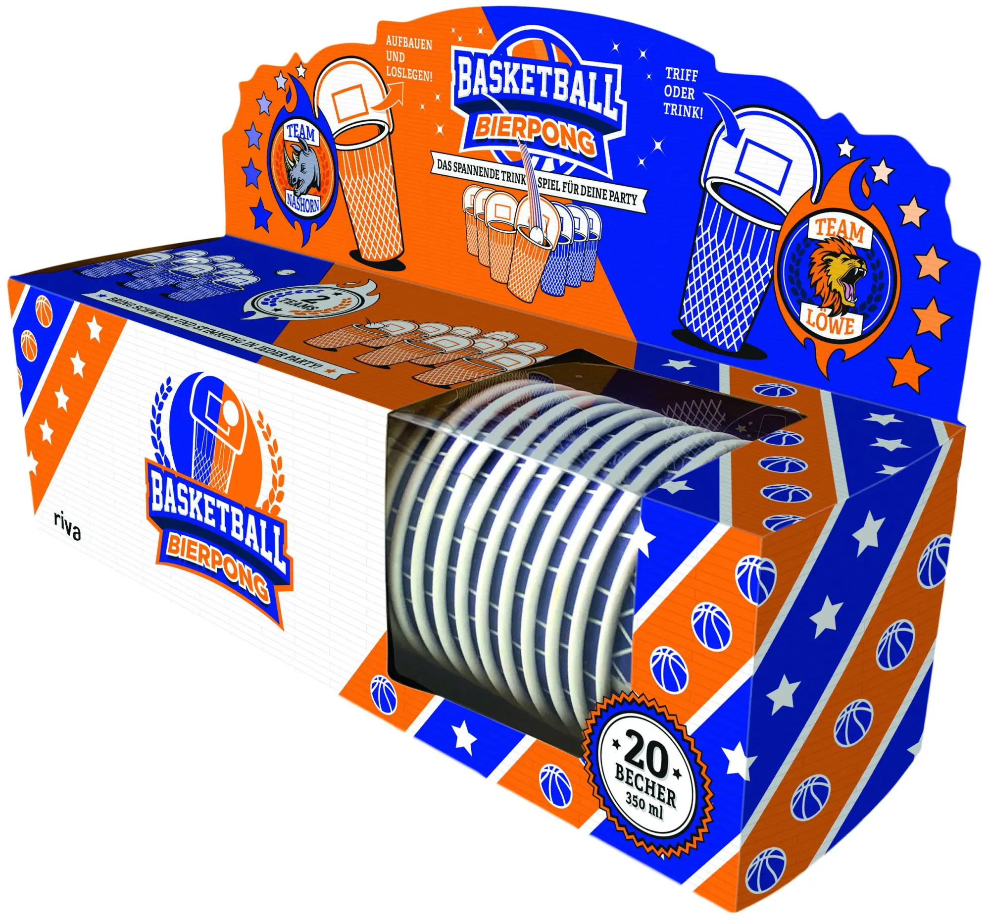 Cover: 9783742309259 | Basketball-Bierpong | Das spannende Trinkspiel für deine Party | Spiel