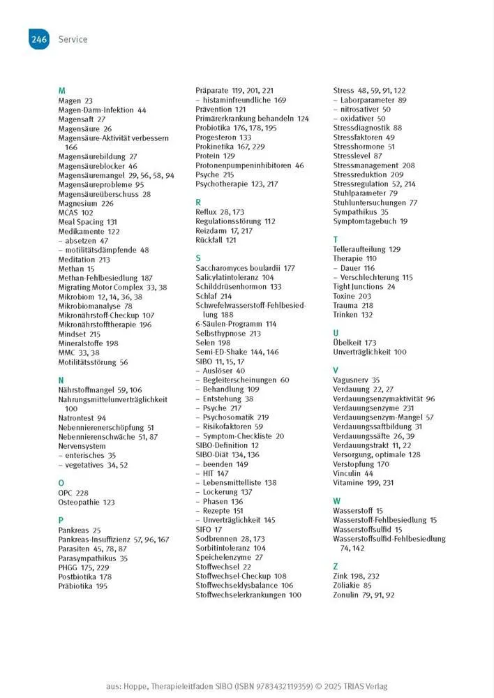 Bild: 9783432119359 | Therapieleitfaden SIBO | Gabriela Hoppe | Taschenbuch | 248 S. | 2025