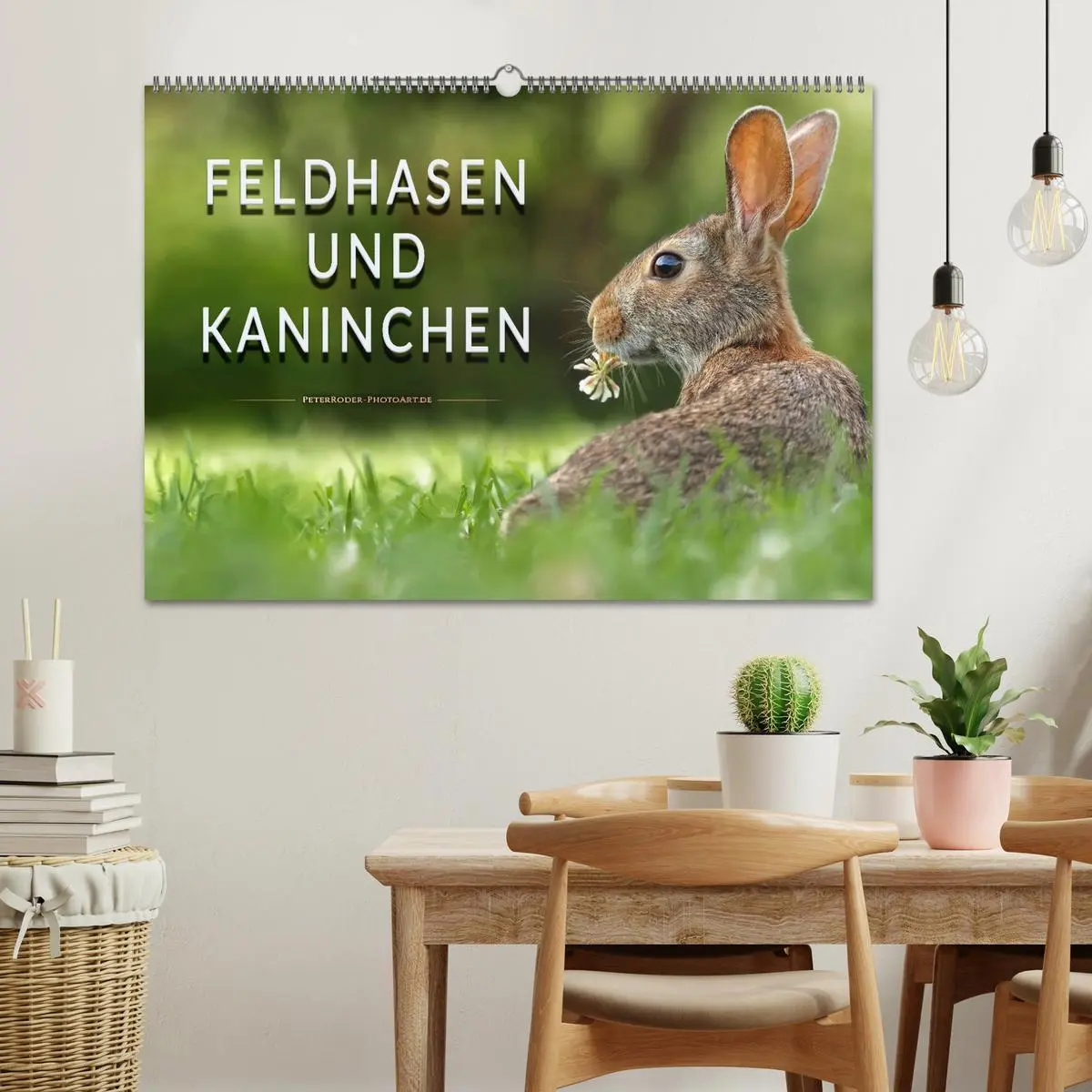 Bild: 9783457729359 | Feldhasen und Kaninchen (Wandkalender 2026 DIN A2 quer), CALVENDO...