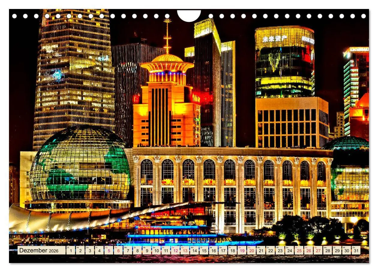 Bild: 9783457899359 | Städte der Welt - Shanghai (Wandkalender 2026 DIN A4 quer),...