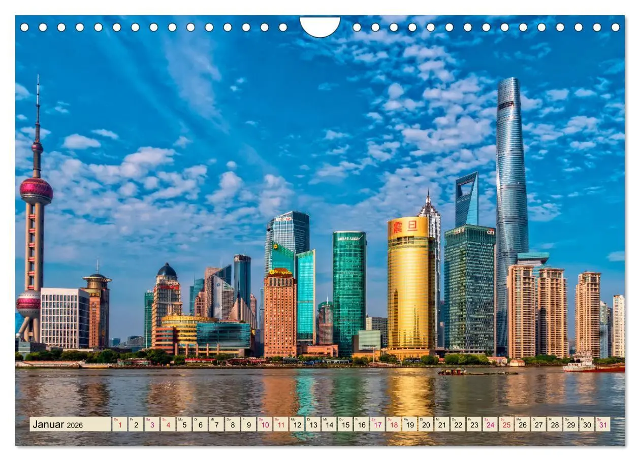 Bild: 9783457899359 | Städte der Welt - Shanghai (Wandkalender 2026 DIN A4 quer),...