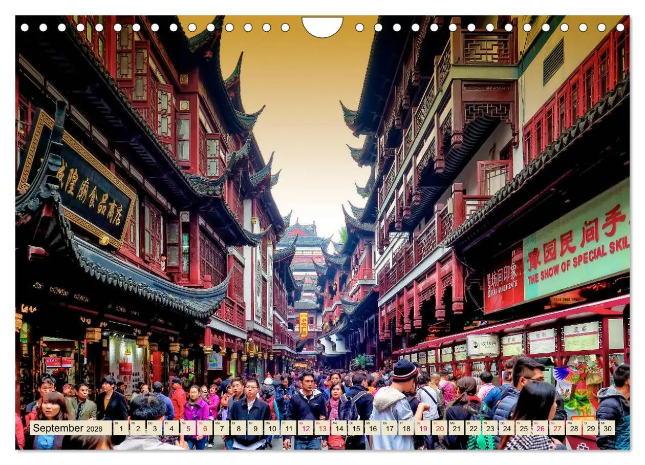 Bild: 9783457899359 | Städte der Welt - Shanghai (Wandkalender 2026 DIN A4 quer),...