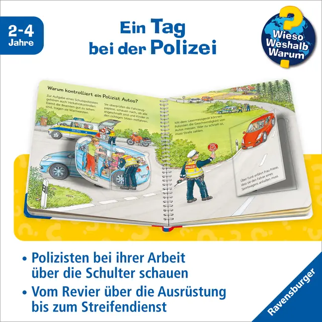 Bild: 9783473329359 | Wieso? Weshalb? Warum? junior, Band 65: Was macht der Polizist? | Erne