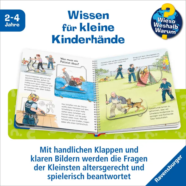 Bild: 9783473329359 | Wieso? Weshalb? Warum? junior, Band 65: Was macht der Polizist? | Erne