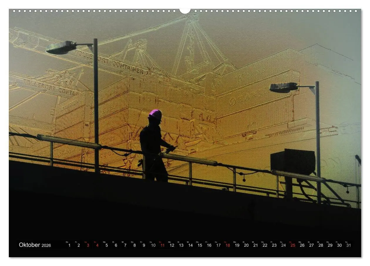 Bild: 9783516129359 | Photo-Art / Hamburg Hafen (hochwertiger Premium Wandkalender 2026...
