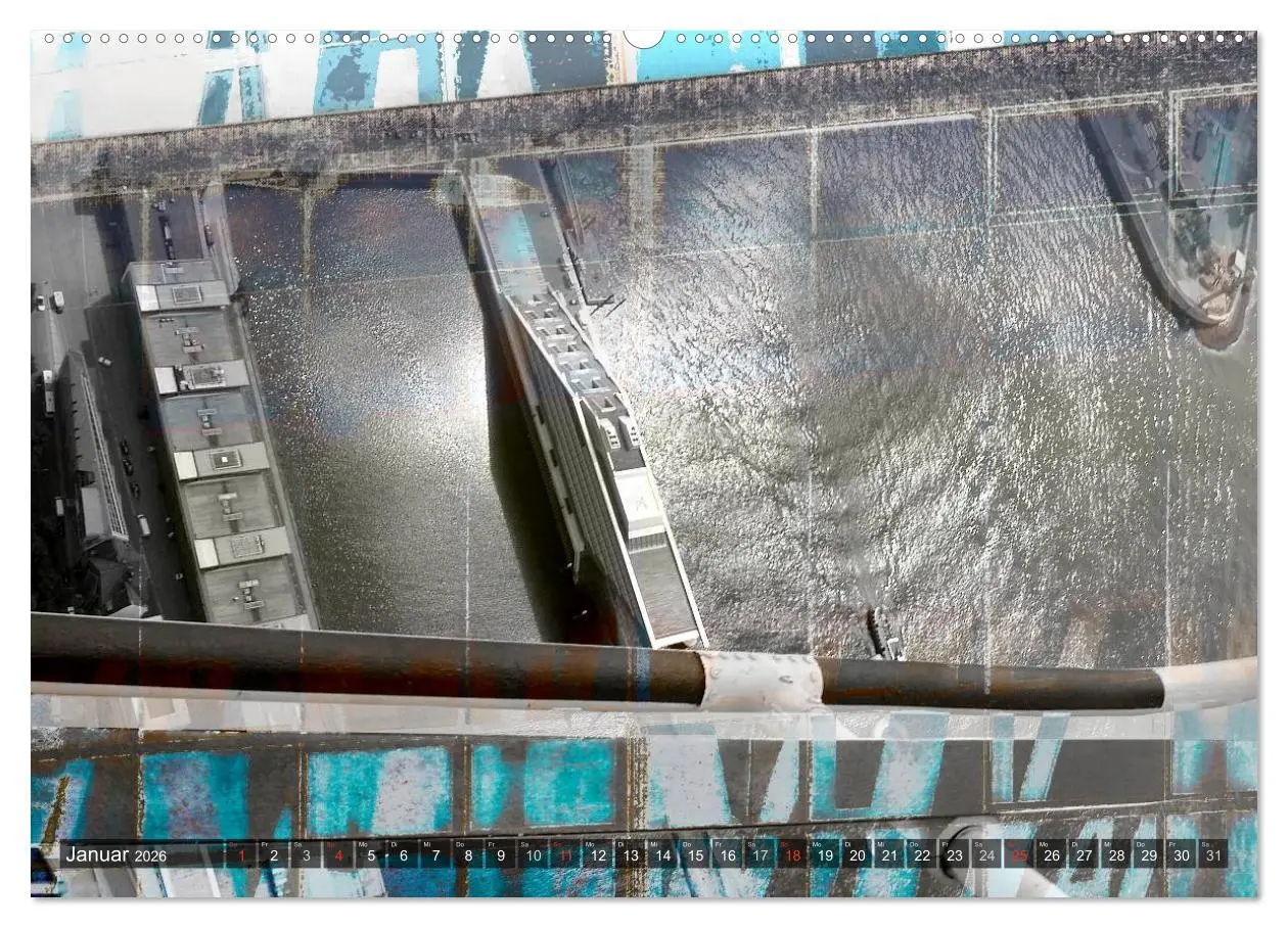 Bild: 9783516129359 | Photo-Art / Hamburg Hafen (hochwertiger Premium Wandkalender 2026...