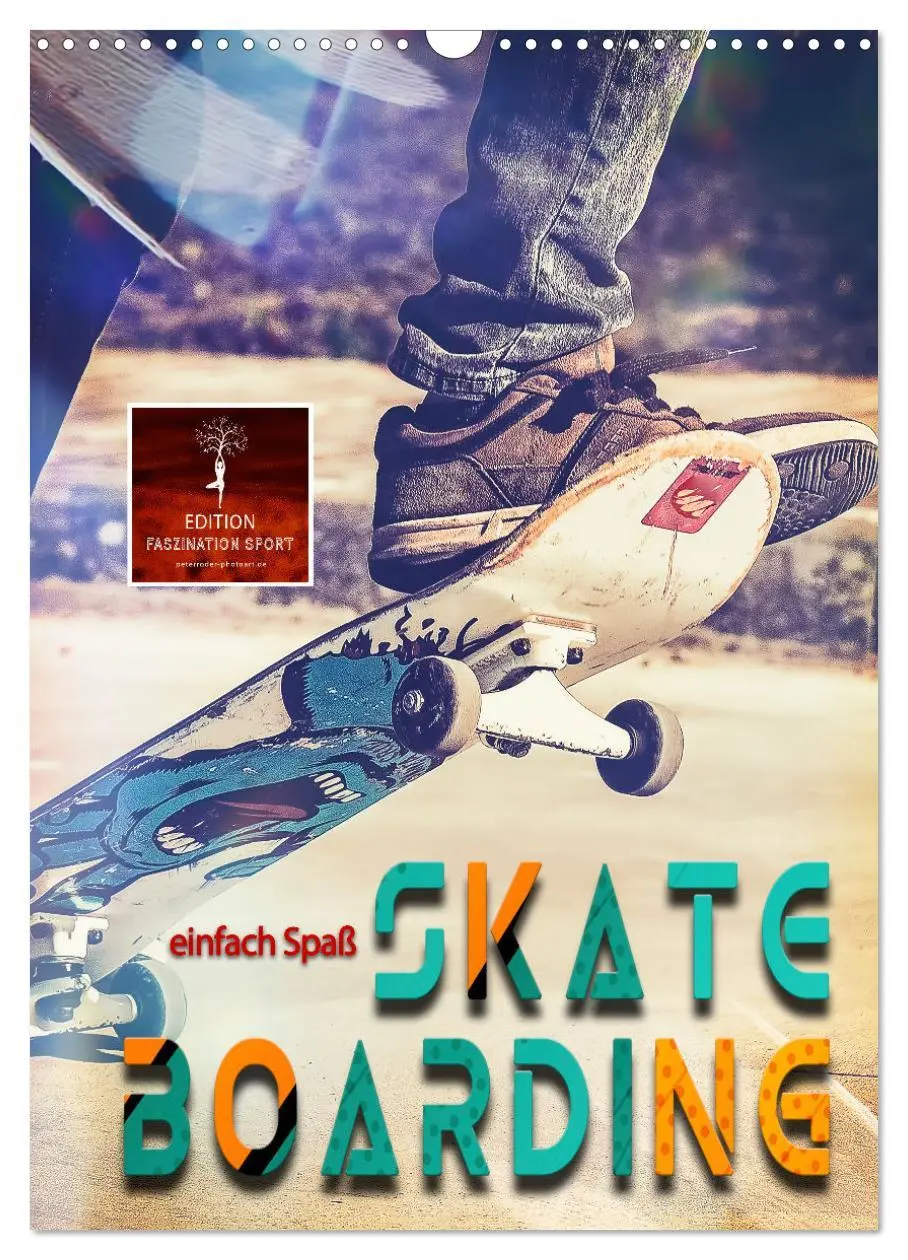 Cover: 9783516369359 | Skateboarding - einfach Spaß (Wandkalender 2026 DIN A3 hoch),...