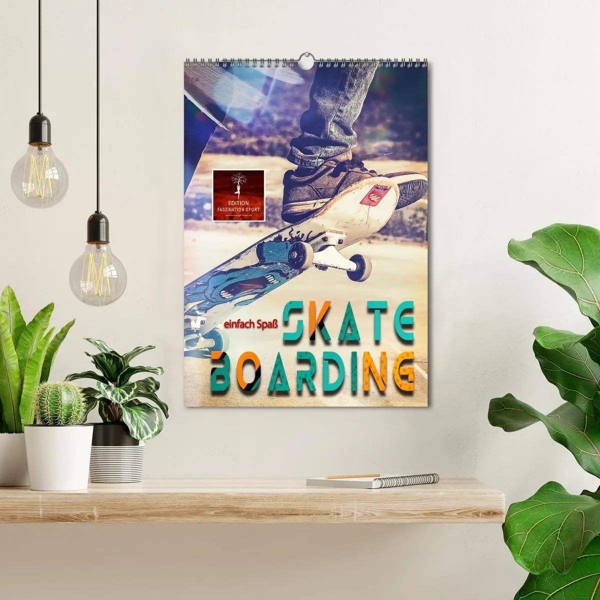 Bild: 9783516369359 | Skateboarding - einfach Spaß (Wandkalender 2026 DIN A3 hoch),...