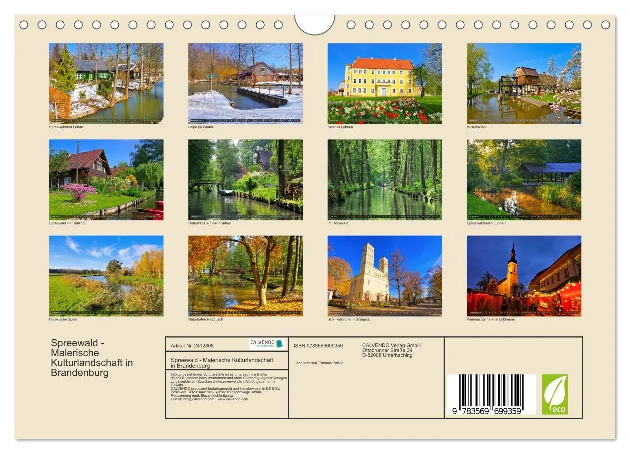 Bild: 9783569699359 | Spreewald - Malerische Kulturlandschaft in Brandenburg...