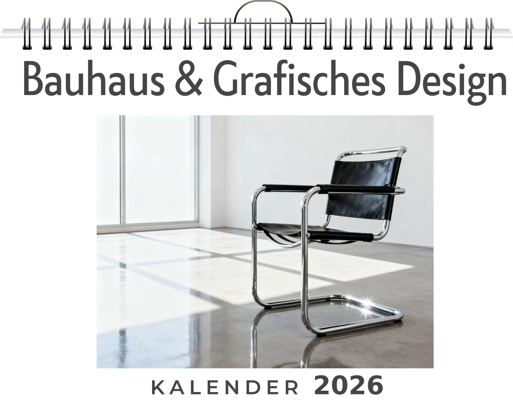 Cover: 9783695329359 | Bauhaus &amp; Grafisches Design | Ella Schmid | Kalender | Deutsch | 2026