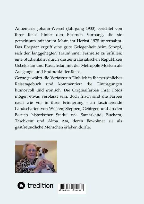 Rückseite: 9783384219459 | Reise durch das größte Land der Erde | Annemarie Johann-Wessel | Buch