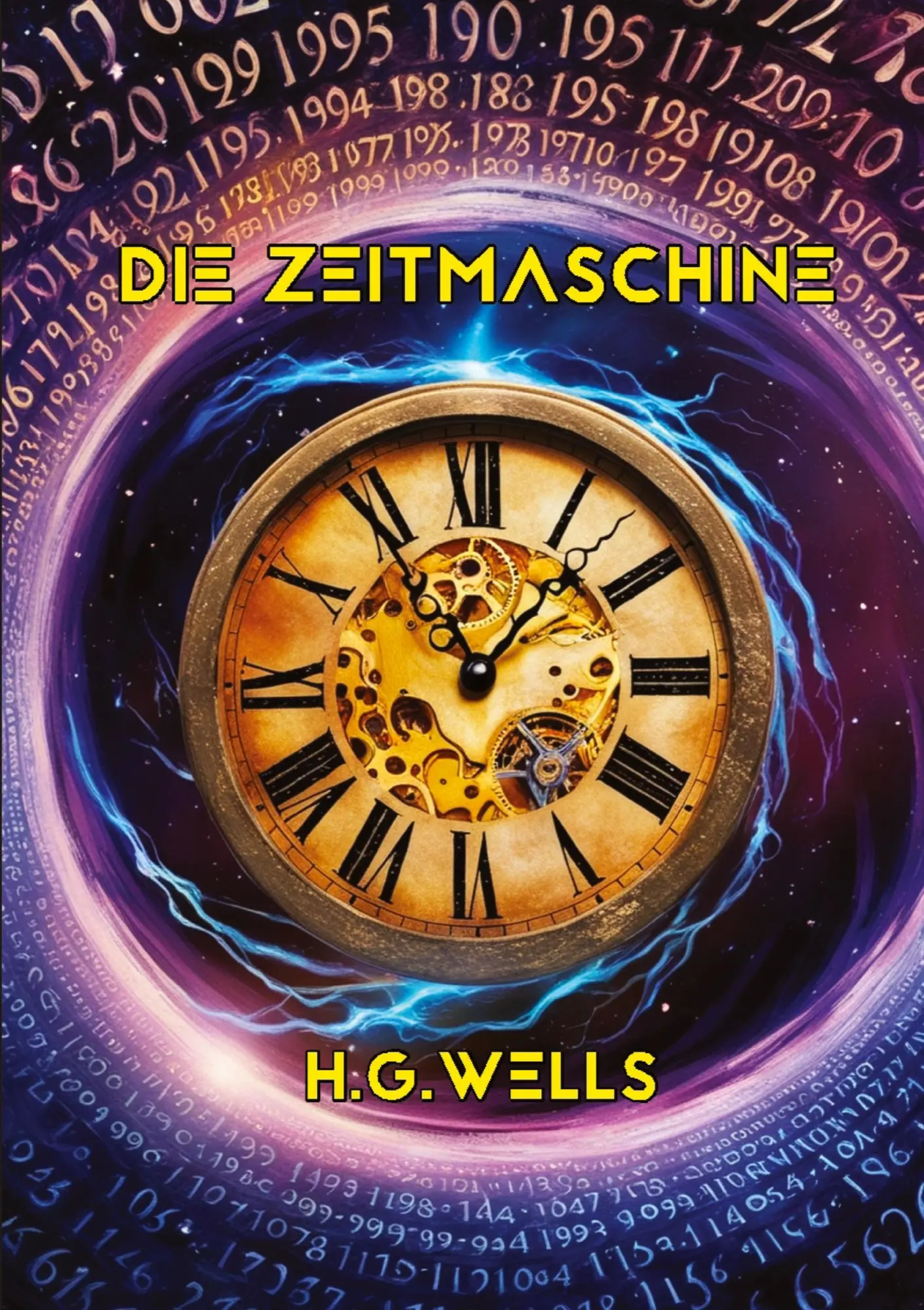 Cover: 9783384459459 | Die Zeitmaschine | Großdruck | H. G. Wells | Taschenbuch | 160 S.